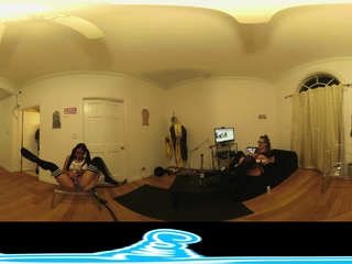 teen lesbians in college using fuckbot and cock at halloween