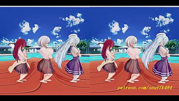 VR180 mmd NoelMarineLamy Dance 3d hololive Hentai