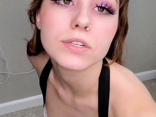 Close up teen pussy gaping action