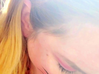 Haley amateur blonde girl toying pussy using a vibrator