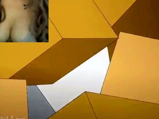 Hentai redhead gives blowjob and having sex