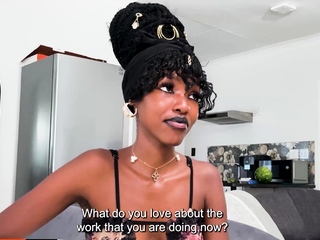 I ended up railing this BUSTY 18YO EBONY