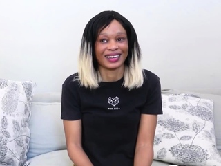 This BLACK MILF has a HUSBAND at home