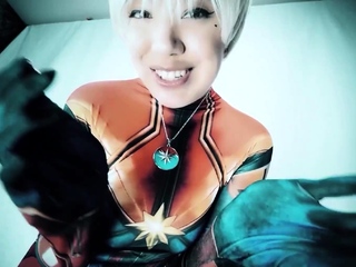 MILF CAPTAIN MARVEL BANGS PETER PARKER POV – Little Puck –