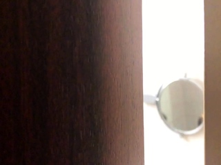 Naughty blonde teen in mini skirt masturbates in library
