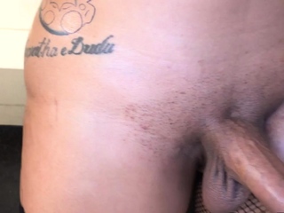 Tattoed massiveass Tgirl bae analbanged