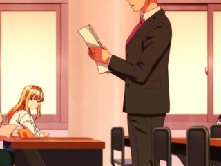 Blushing beauty melts for older professor’s big dick