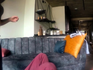 I caught my THICK LATINA roomie cheating