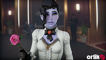 Overwatch – Slut Widowmaker Chooses Big Dick And Money Over Rose (3D Animated)