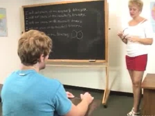 Sexy milf Hot Wife Tracy is a hot teacher and gives a tug