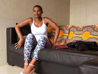 This BLACK AMATEUR begged for ROUGH sex