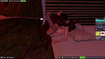 MsLoraGriffith, Interracila, 3dxChat, 3D, cumshot, creampie