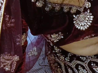Newlywed Desi Couple Sharing Their First Night Of Passion