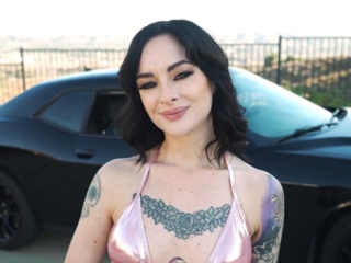POV Outdoor BBC Riding With Inked Petite Lysagna Del Ray