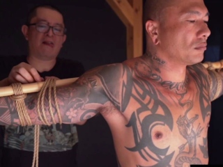 Shibari Master Vs Muscular Asian Hunk