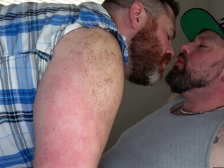 Submissive Bear Endures Rough Plowing