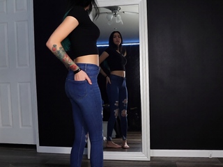 Webcam brunette solo masturbation